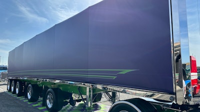 2024 Mac paired with Skillex's 2024 Peterbilt 389