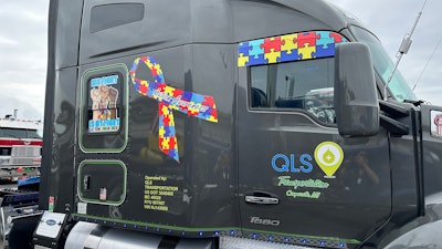 Side of Joseph Phelps' 2022 Kenworth T680