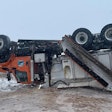 snow plow north dakota crash