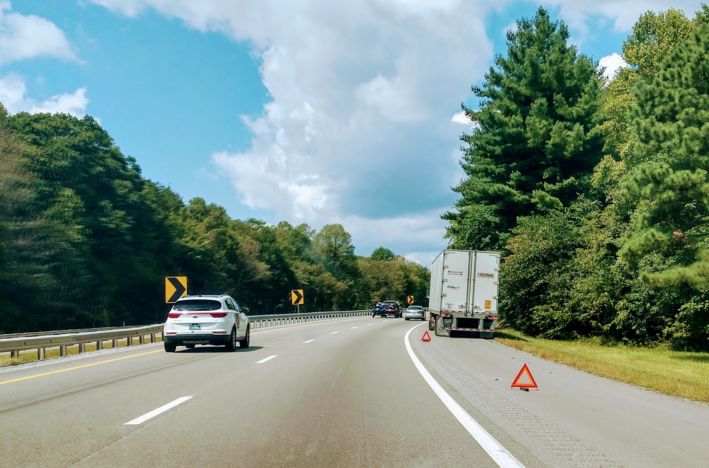 Triangles In Breakdown Lane