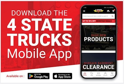 4 State Trucks mobile app