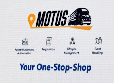 Motus logo from presentation