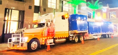 Michael Sparks 2001 Freightliner 2020 Benson flatbed
