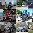 Collage of Mack Trucks models from Overdrive's Reader Rigs gallery and other coverage over the years