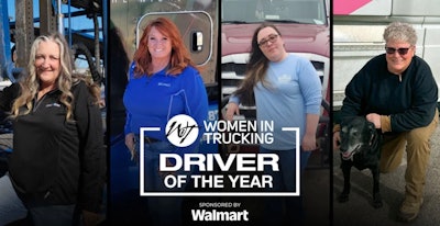 Women in Trucking Driver of the Year finalists