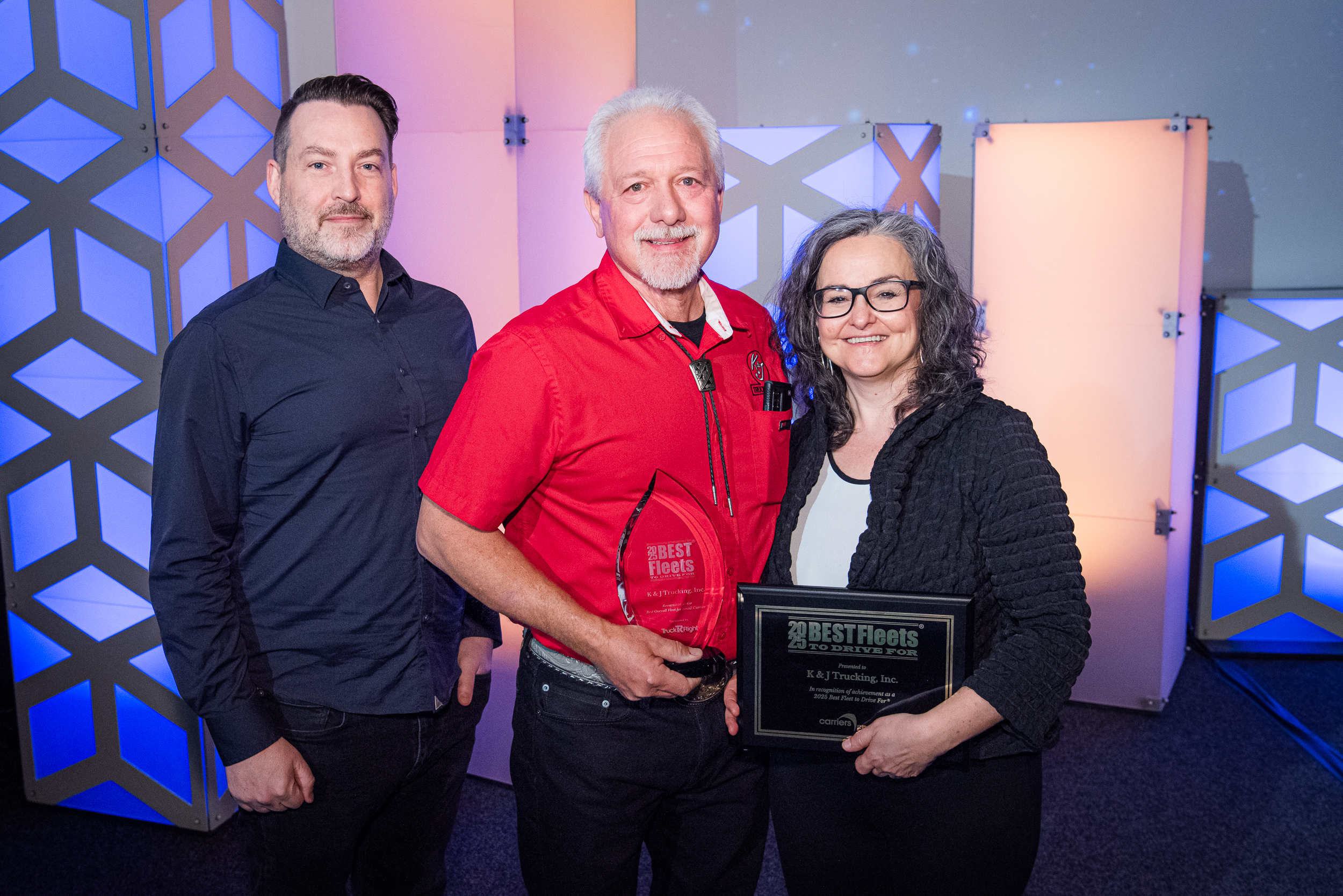 K&J Trucking Best Fleets to Drive For award