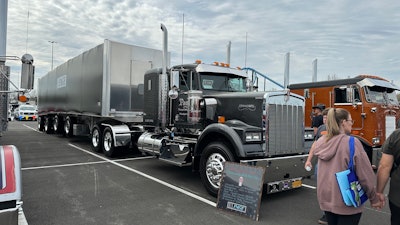 Robbie Johnson's 1983 Kenworth W900/2024 Mac conestoga