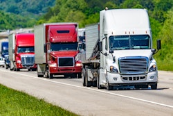 trucks on highway