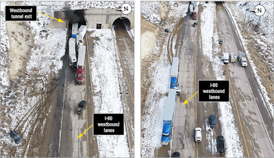 I-80 tunnel crash NTSB
