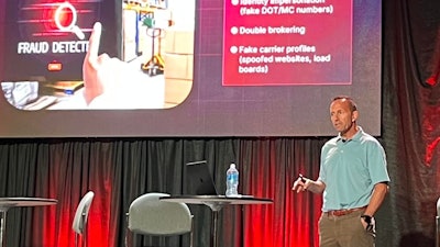 SOCRadar VP of Sales John Williamson at mats