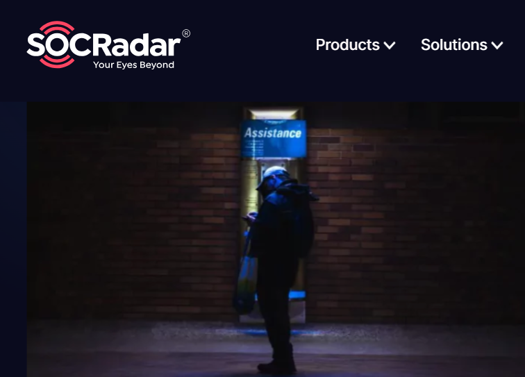 SOCRadar website screenshot
