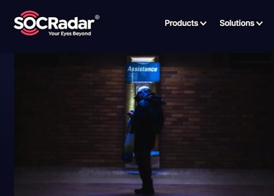 SOCRadar website screenshot