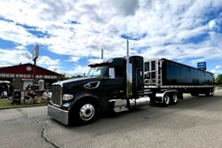 truck rolling in make a wish convoy