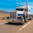 Flatbed Truck Highway Adobe Stock 408749183