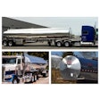 Clockwise from top, owner-operator Matthew Karr, 2023 Small Fleet Champ LNL Trucking, and California-headquartered fuel hauler Lamb Fuels are just a few liquid-bulk businesses Overdrive's profiled in recent years.