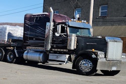 April Trucker of the Month George Kincaid's Western Star 4900EX, a Millennial Edition model built around the turn of the century.