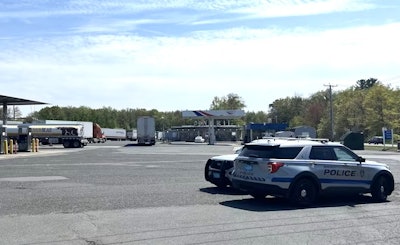 The Whately Truck Plaza in Whately, Massachusetts, the scene of a weird start to Roadcheck and one of the best diners you can park a truck at.