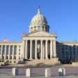 Central View Of Oklahoma Capitol Building