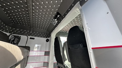 The sleeper came from a friend’s 359 pull truck who was converting the truck to a day cab. Find plenty more views of it in the video up top.