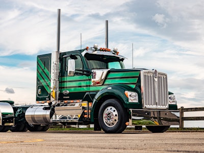Another picture Kenworth shared of the MHC W990.