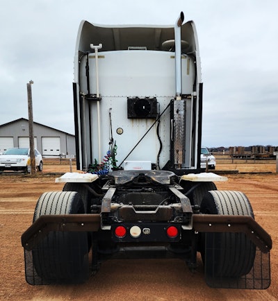 Kitzhaber's Truck From Rear