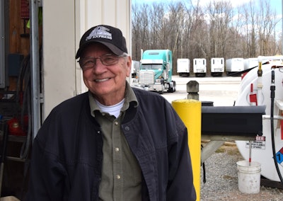 C.W. Express driver Tommy Meredith