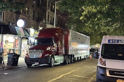 Truck Parked On Nyc Streeet