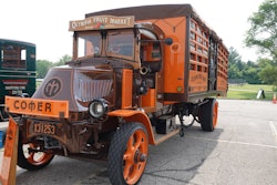 It was beautifully restored and fully loaded with cargo. It tells a story, takes you back more than 100 years.