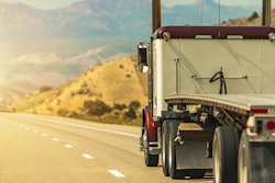 Flatbed Truck Highway Adobe Stock 459185791