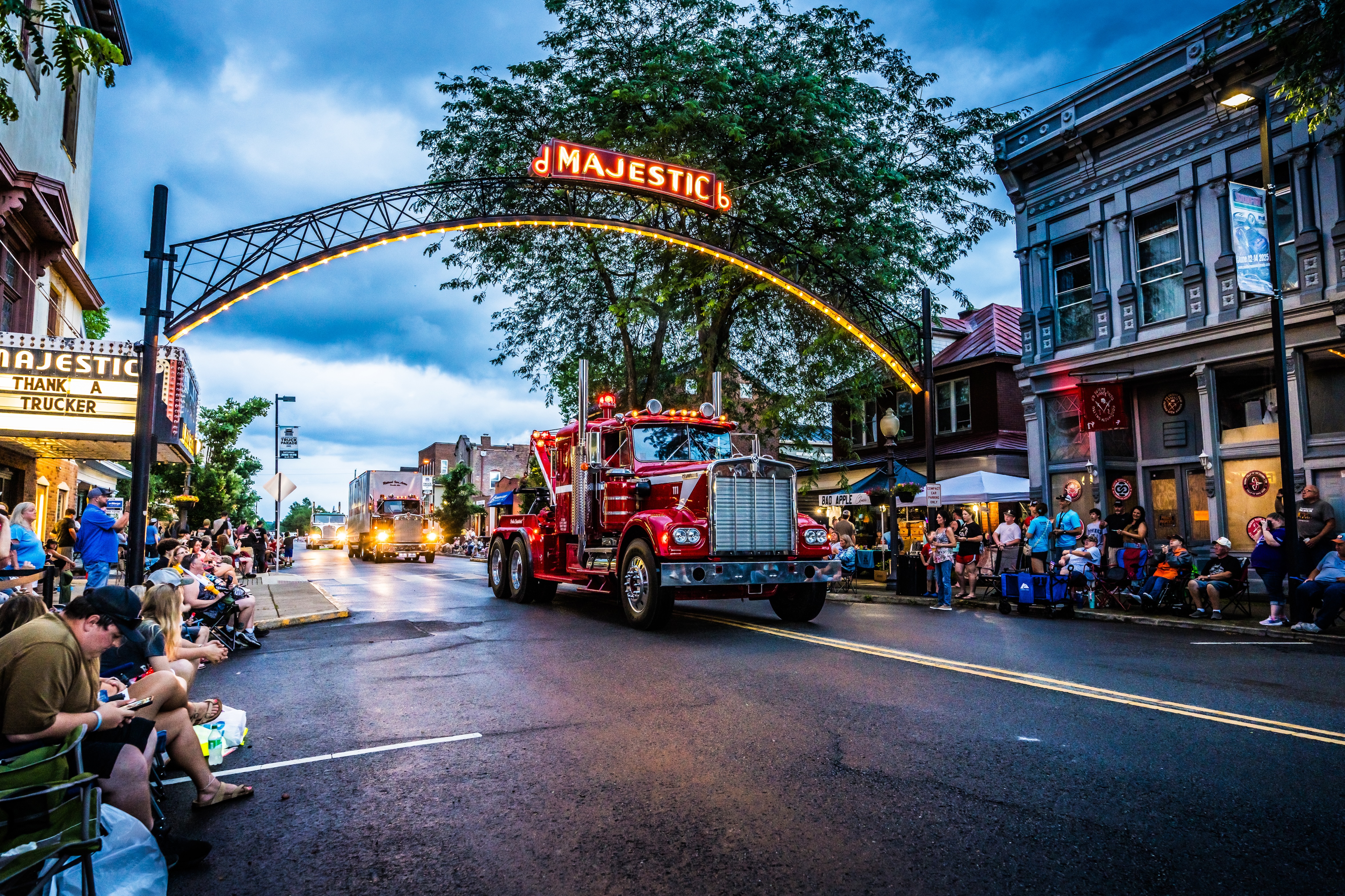 Among the iconic Kenworths participating in the 4th annual Kenworth Truck Parade in Chillicothe, Ohio, was this 1966 Kenworth W923.
