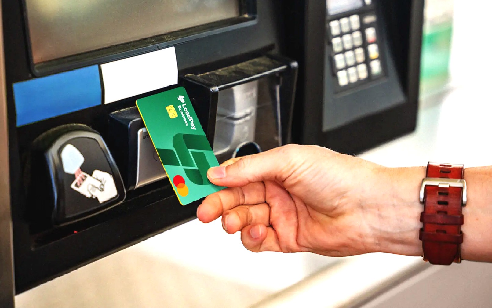 The LoadPay card is a direct-debit card for use of funds from owner-operator's LoadPay account. Find the service website via this link.