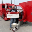 Kenny Ziglar took home top honors from the 2025 Shell Rotella SuperRigs truck show with his 2007 Peterbilt 379, 'Scrapin' By.'