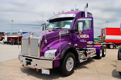 1st: Andy Mulkey of Van Buren, Michigan -- 2024 Kenworth “A Family Obsession”