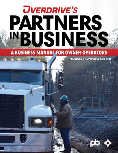 Partners in Business is a collaboration between Overdrive and ATBS offering small fleet and owner-op strategies for long-term success, for 2025 in a mobile-friendly format. Browse the PIB playbook's content library via this link.