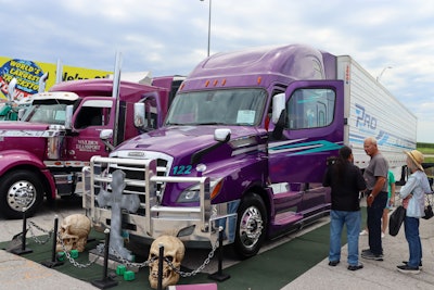 1st: Bobbie & Dawson Taylor of Cameron, North Carolina -- 2020 Freightliner Cascadia & 2026 Utility Reefer “Roll of the Dice”