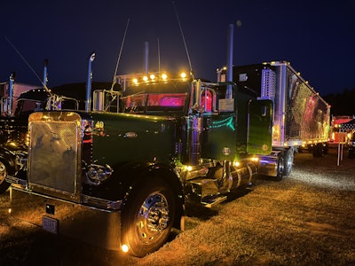 Bagely's 379 shines bright at Gear Jammer's 'Lights on For Autism' show.
