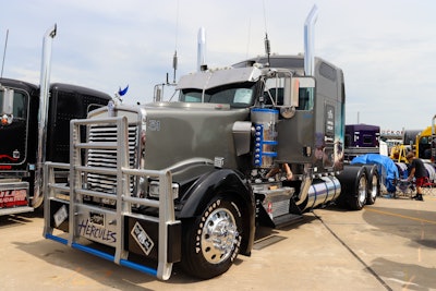 1st: James Weverka of Octavia, Nebraska -- 2005 Kenworth W900L “Hercules”