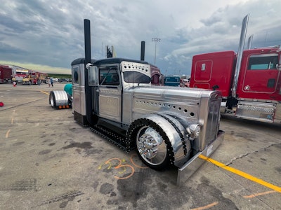 1st: Jamie Johnson of Marshfield, Missouri -- 1955 Peterbilt 281 “Giddy Up”