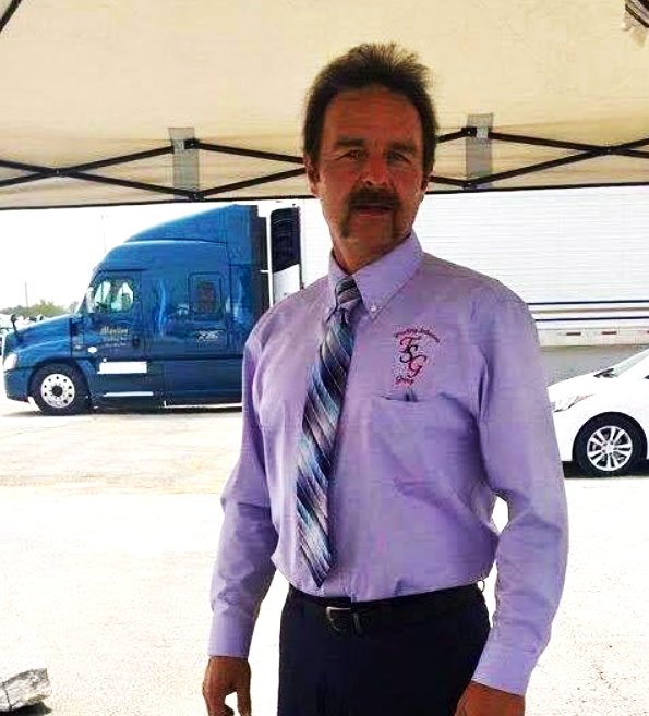 Les Willis at the Great American Trucking Show, Dallas, circa 2016