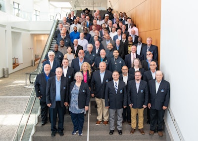 The Landstar Class of 2024 Roadstar® and 1, 2 and 3 Million Mile Safe Driver inductees in attendance at the 2025 BCO All-Star Celebration.