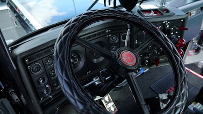 Geltmaker said the General interiors were 'not plush like a Peterbilt or a Kenworth. It's a working man's truck. That's more or less what you would say.'