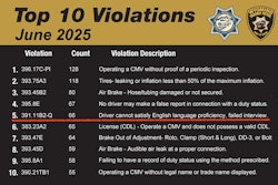 Cameron said these ELP violations would be out-of-service violations.