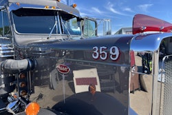 Luke Rethwisch followed in his father's footsteps, winning big at the Gear Jammer Magazine Truck Show inJuly.