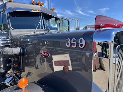 Luke Rethwisch followed in his father's footsteps, winning big at the Gear Jammer Magazine Truck Show inJuly.