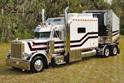 Michael Castaldi's 'Paradise Express' 2003 Peterbilt 379 and 2010 Utility 3000R were voted by Overdrive readers as the 2024 Pride & Polish Working Combo champ. Enter the 2025 Pride & Polish contest here.