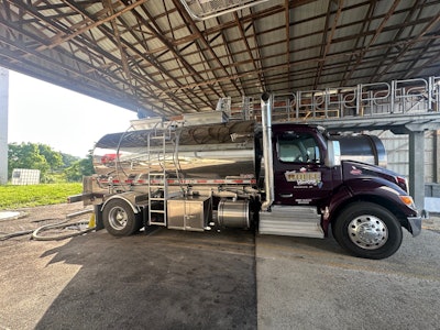 Derrick Wolfe followed his father into the trucking business hauling sweeteners, wine and juice -- niches in which the younger Wolfe also dabbles, along with vinegar and edible oils.