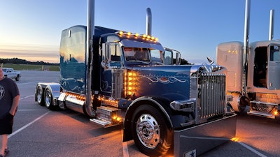 Held brought the truck to the 2025 Shell Rotella SuperRigs working truck show at Atlanta Motor Speedway at the end of May, where it picked up a second-place trophy in the Classic Division.