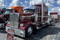 David Foster's 2005 Kenworth W900 is quickly approaching the 2 million miles mark with more than 1.8 million behind it today.