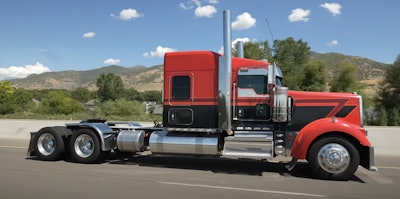 Pilot will be giving away this Kenworth W900 -- albeit with a different look -- and $50,000 as part of its 2025 Road Warrior contest. Pilot partnered on the contest with the Diesel Brothers, who will refurbish this truck to be awarded to the winner.