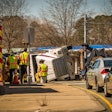 Truck Crash Police Adobe Stock 187695378